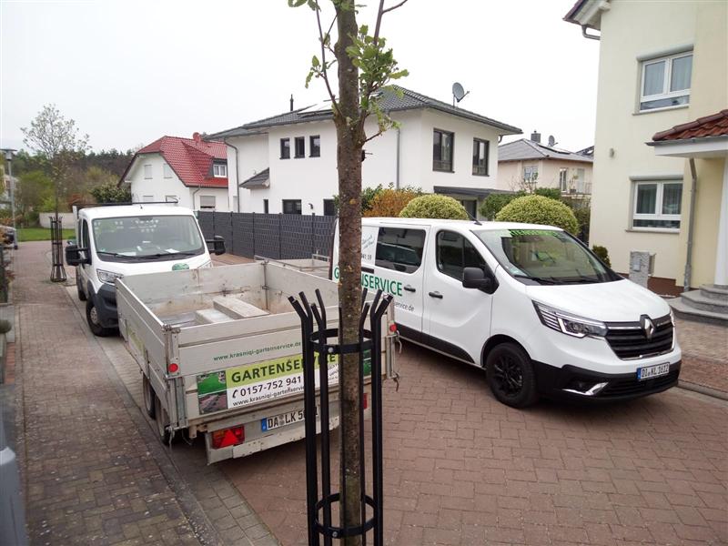 Transporter mit Anhänger
