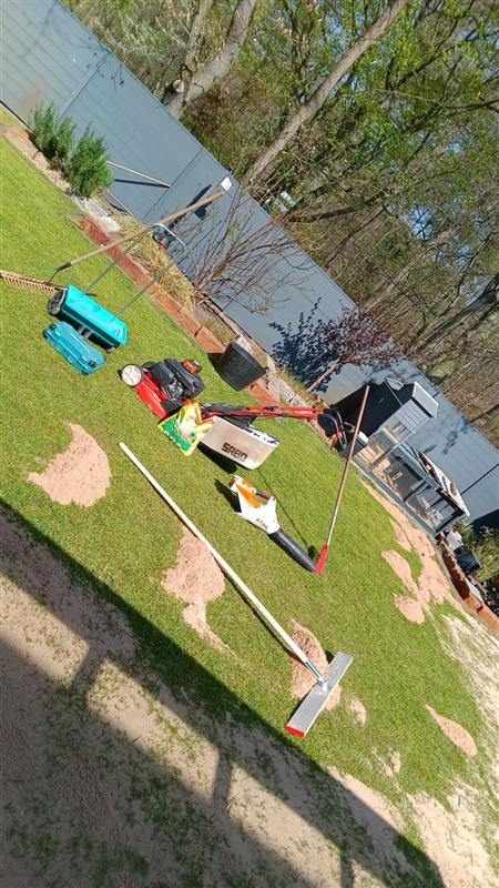Rasenpflege und Besanden